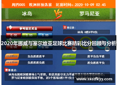 2020年挪威与塞尔维亚足球比赛精彩比分回顾与分析